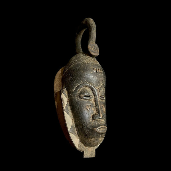 African Wooden Hand Carved Vintage Wall Mask African Art Guro Yaure masks for wall-G1873