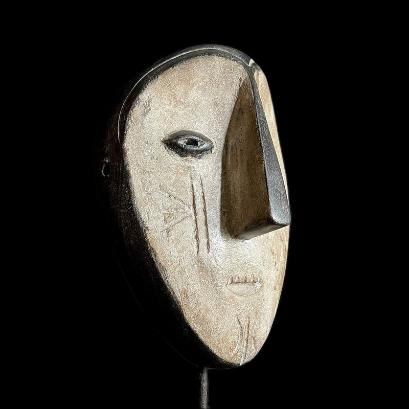 African Mask Faces Lega Mask Congo Bwami Mask Society Home Décor masks for wall-G1874