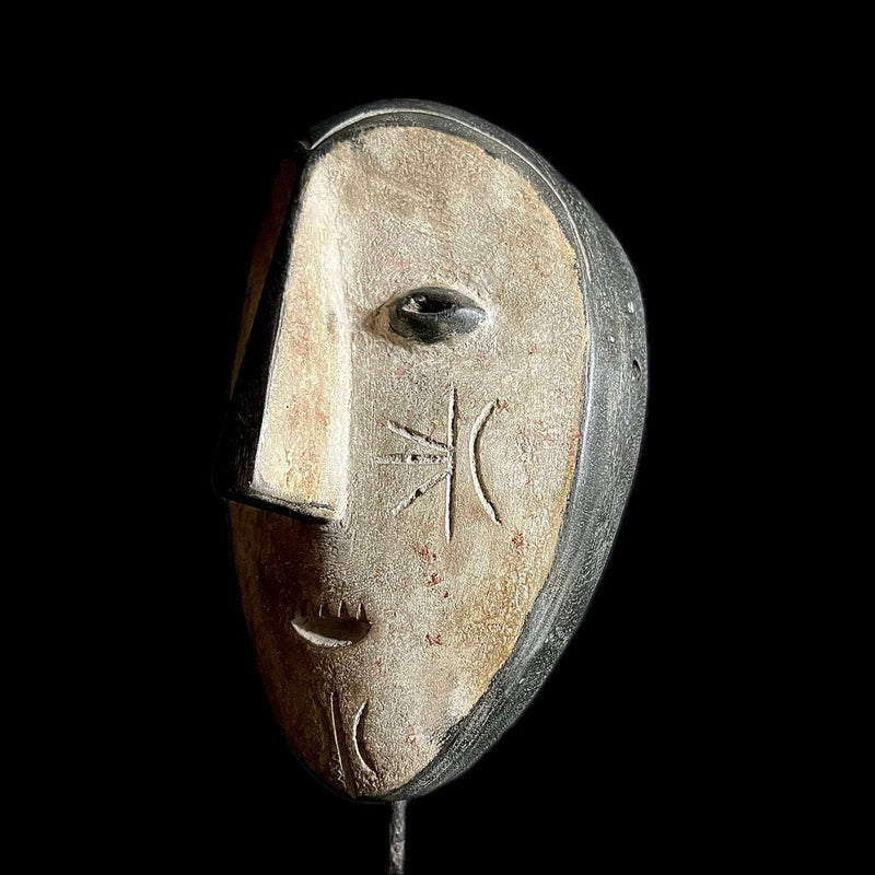 African Mask Faces Lega Mask Congo Bwami Mask Society Home Décor masks for wall-G1874