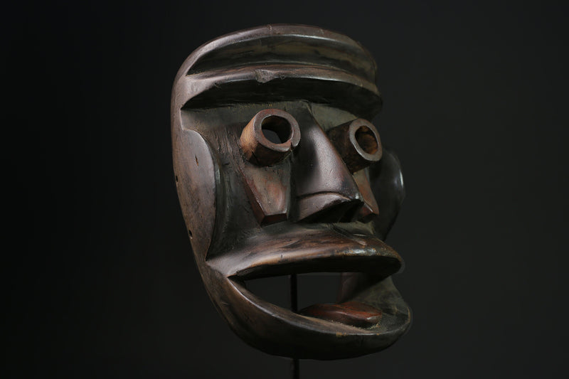 African Tribal Wood masks Hand Carved Large African Mask Dan Kran Mask-8263