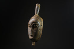 African Tribal Wood masks Yaouré mask Coast wood and pigments masks-4927