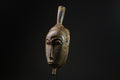 African Mask -Yaouré Tribal Wood Mask from Côte d'Ivoire - Hand-Carved Art with Natural Pigments for Unique Home Décor and Collectibles-4927