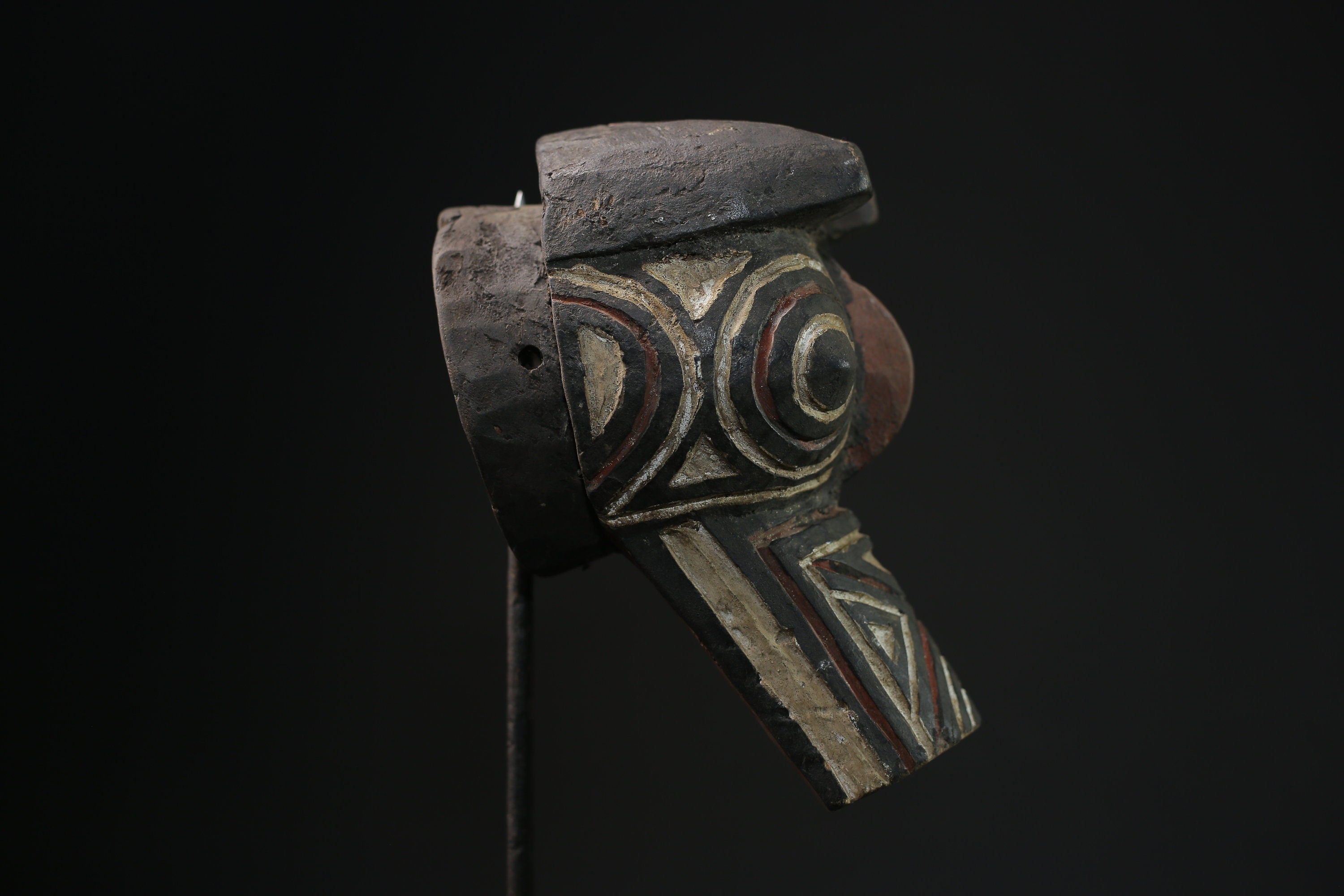 African Tribal Wood masks Hand Carved Bobo, Bwa, Kurumba, Mossi-6832