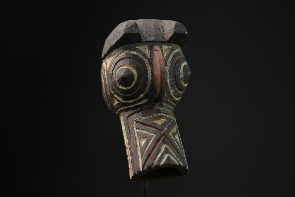 African Tribal Wood masks Hand Carved Bobo, Bwa, Kurumba, Mossi-6832
