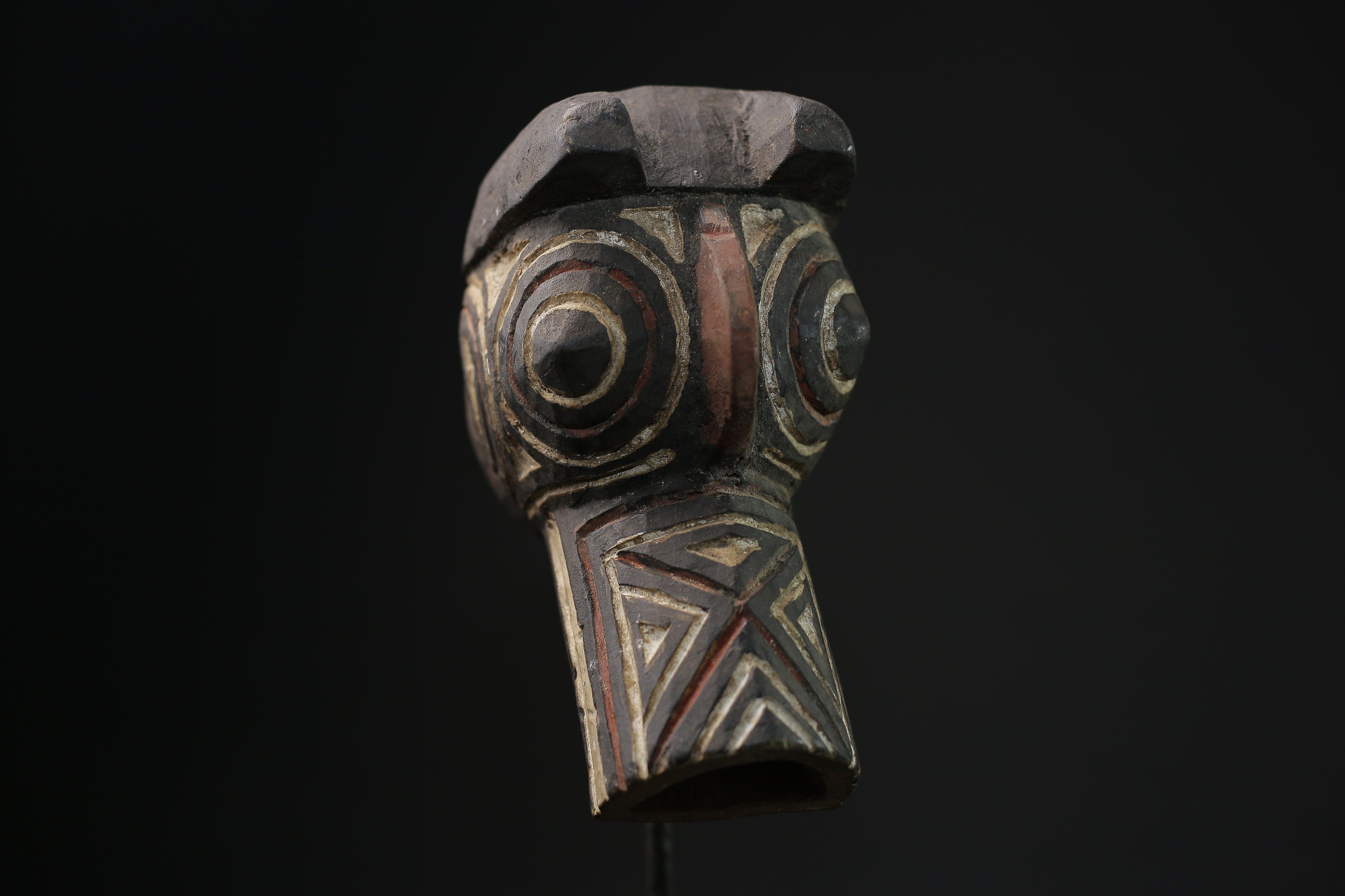 African Tribal Wood masks Hand Carved Bobo, Bwa, Kurumba, Mossi-6832