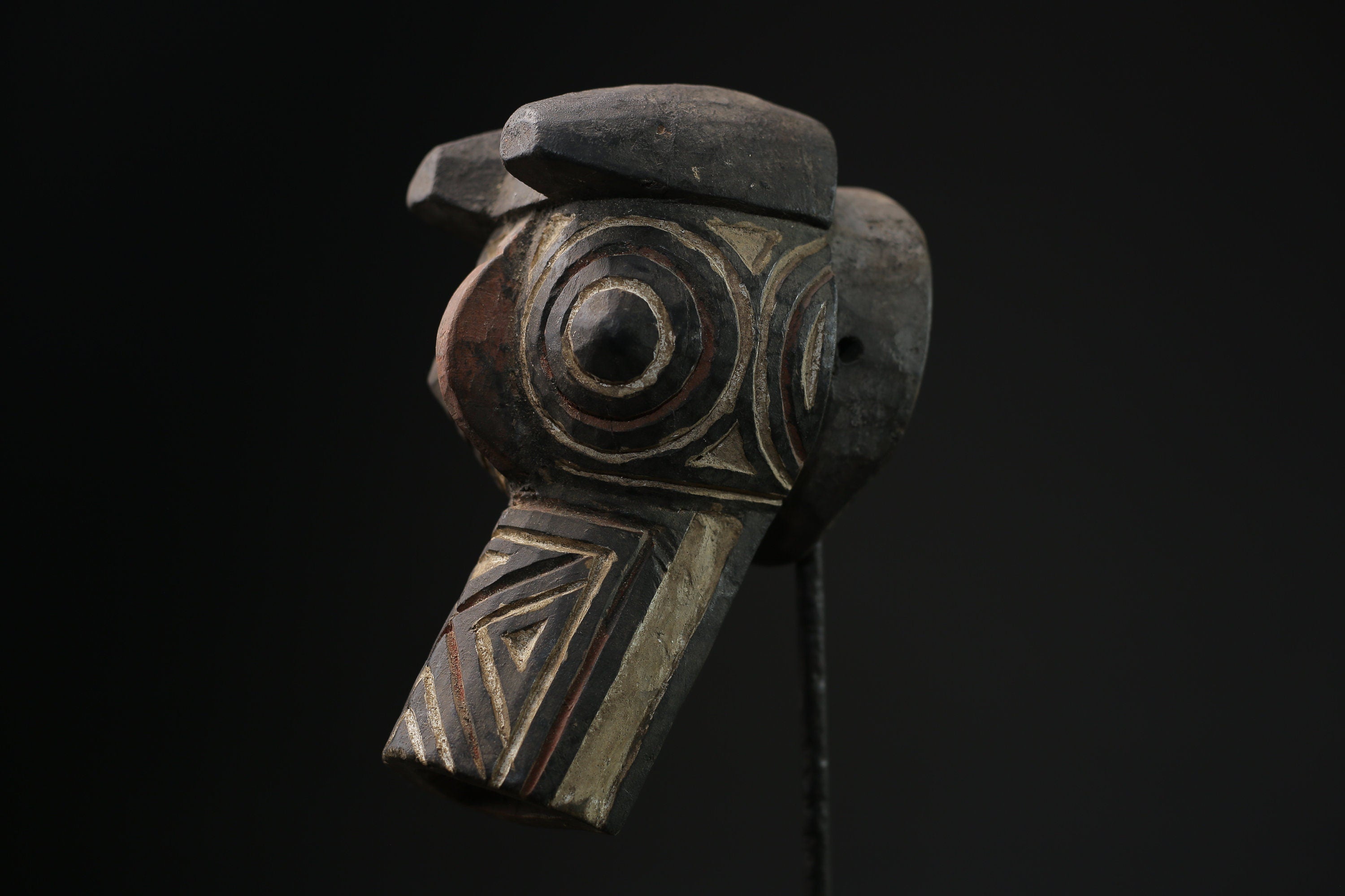 African Tribal Wood masks Hand Carved Bobo, Bwa, Kurumba, Mossi-6832