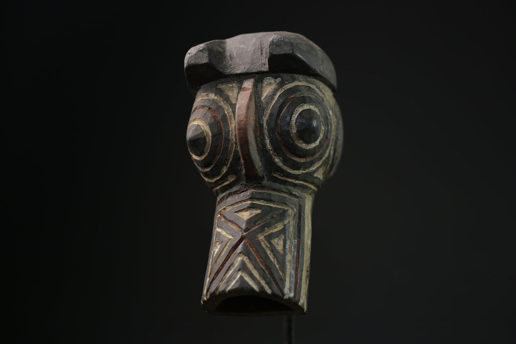 African Tribal Wood masks Hand Carved Bobo, Bwa, Kurumba, Mossi-6832