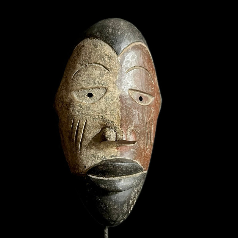 African Mask Igbo Mask Gabon Wall Hanging Primitive Art Collectibles Home Decor Masque-G1887