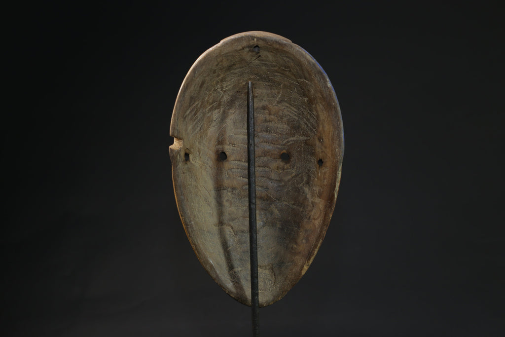 African Mask Tribal Face Mask Wood Hand Carved African Igbo Mask Nigeria-6831