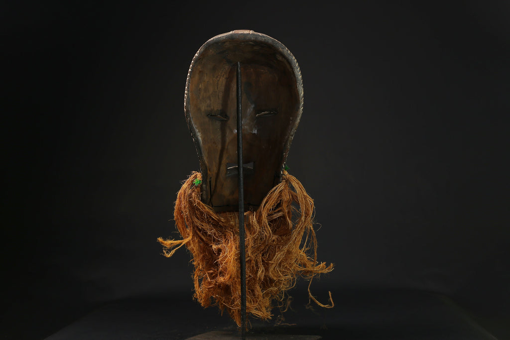 African Mask Wooden large songye kifwebe carved wooden Wall Hanging masks for wall-G2159