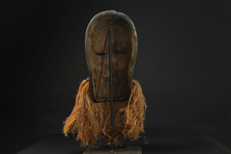 African Hand Carved mask collectors handmade antique Luba Songye masks for wall-G2162
