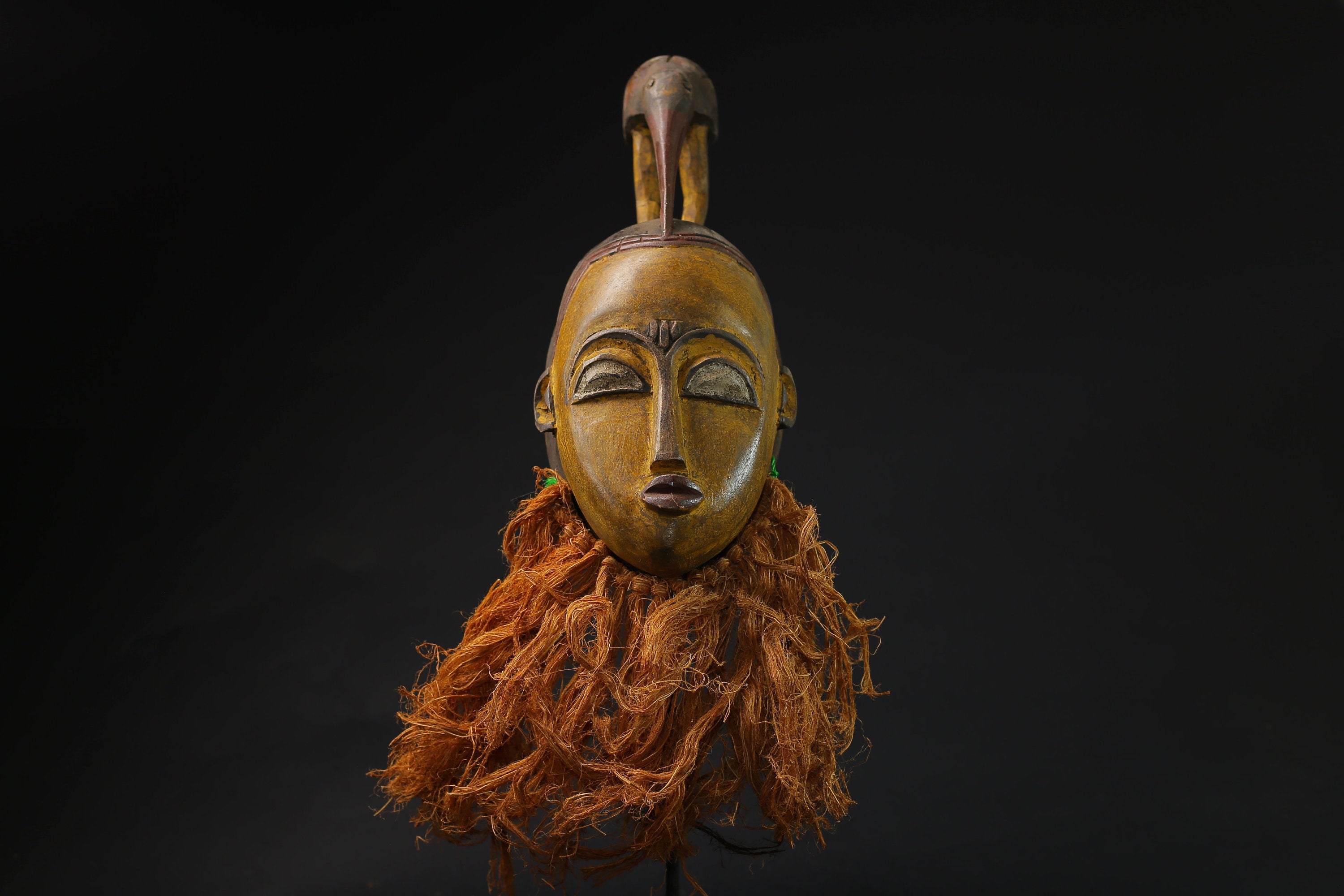 African Mask Wall Hanging Primitive Art Guro vintage african mask large masks for wall-G2165