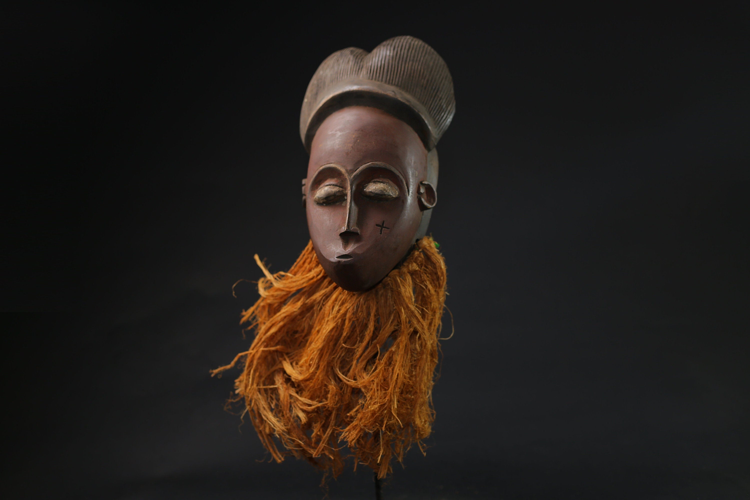 African Mask Wall Hanging Primitive Art Guro vintage african mask large masks for wall-G2169