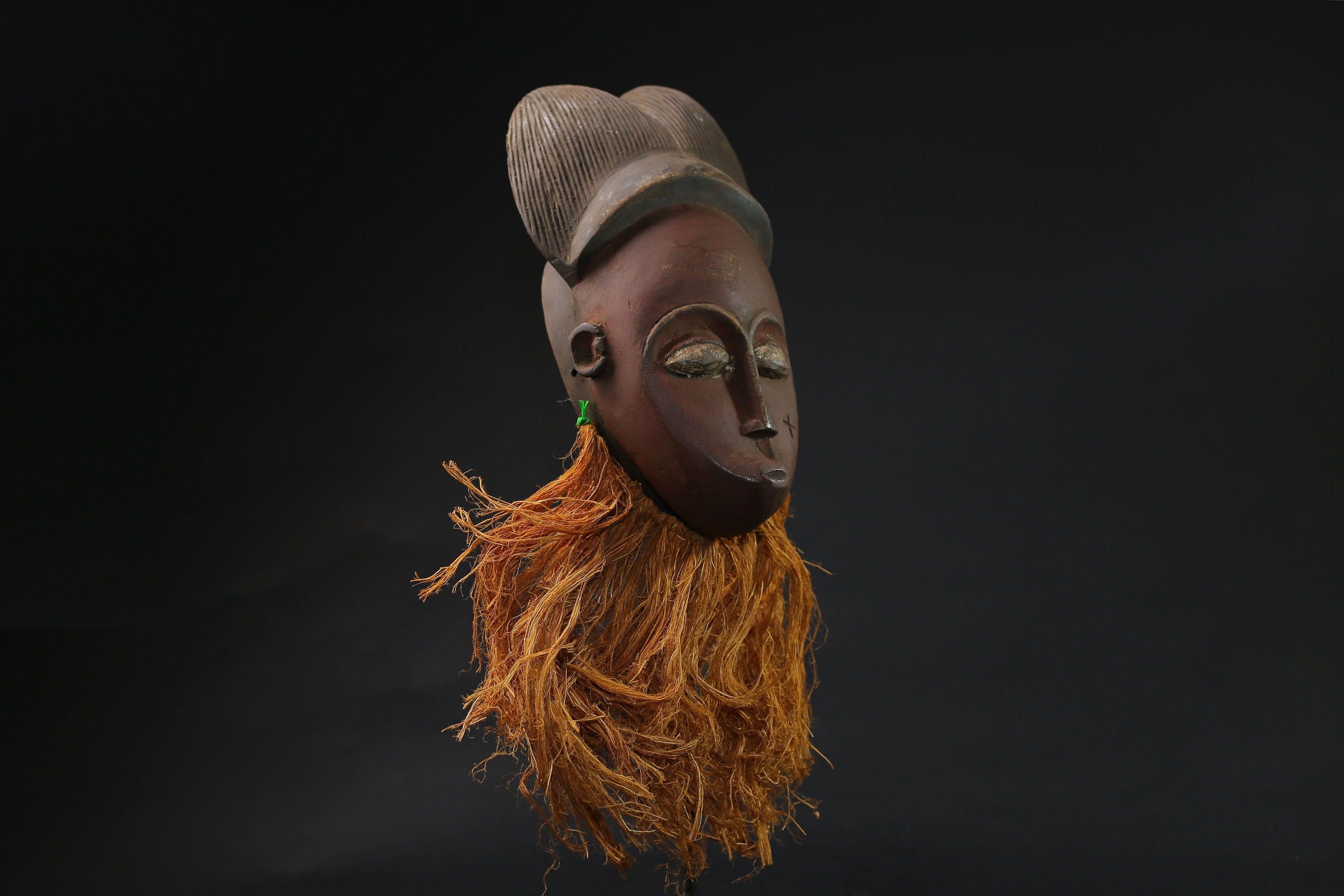 African Mask Wall Hanging Primitive Art Guro vintage african mask large masks for wall-G2169