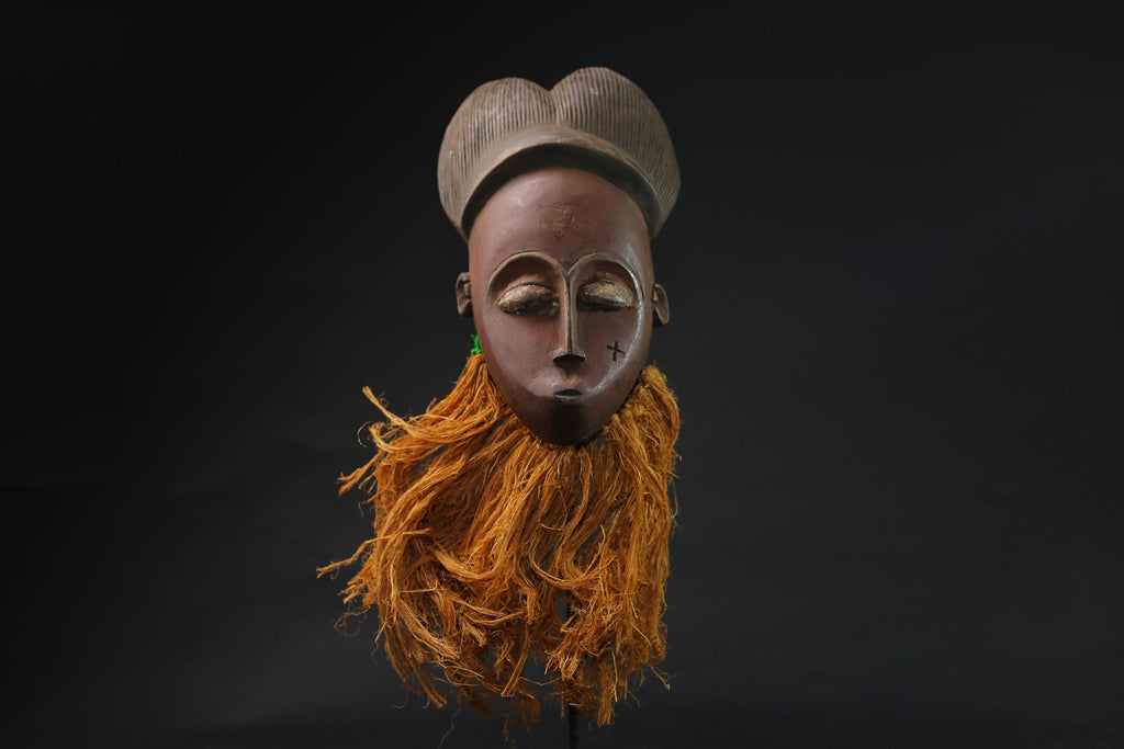 African Mask Wall Hanging Primitive Art Guro vintage african mask large masks for wall-G2169