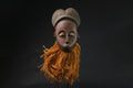 African Mask Wall Hanging Primitive Art Guro vintage african mask large masks for wall-G2169
