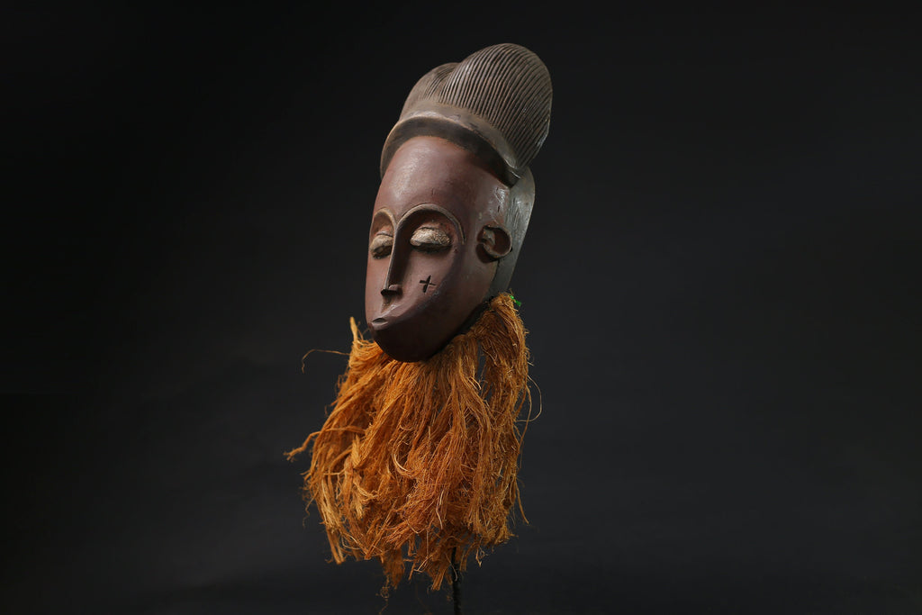 African Mask Wall Hanging Primitive Art Guro vintage african mask large masks for wall-G2169