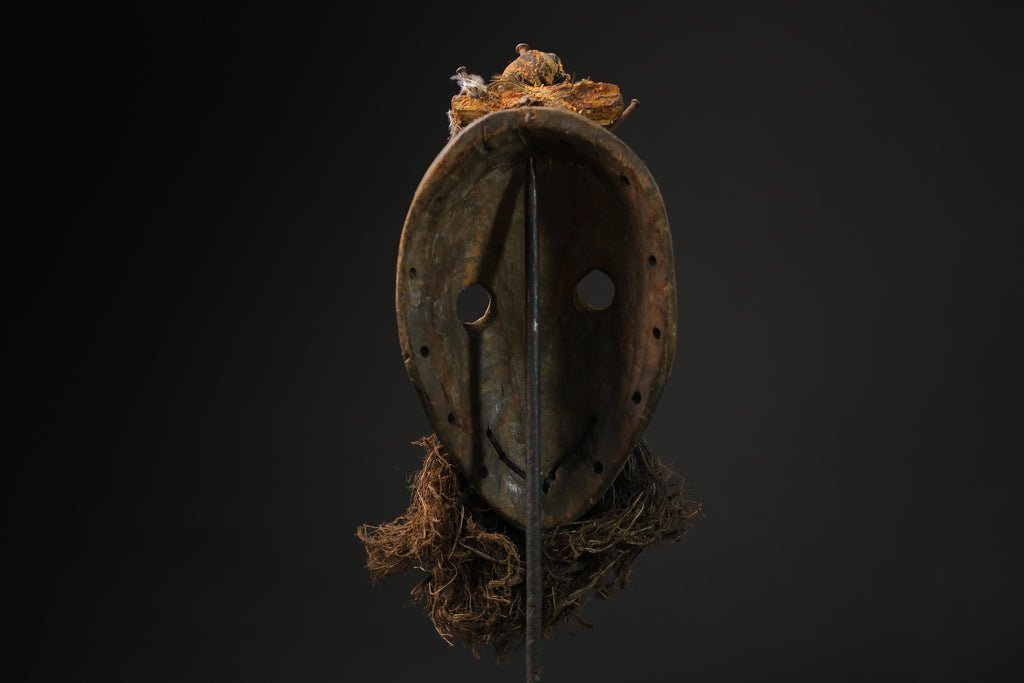 Africa Mask As Tribal Mask For Wall Decoration Wooden Dan Mask Home Décor-8350