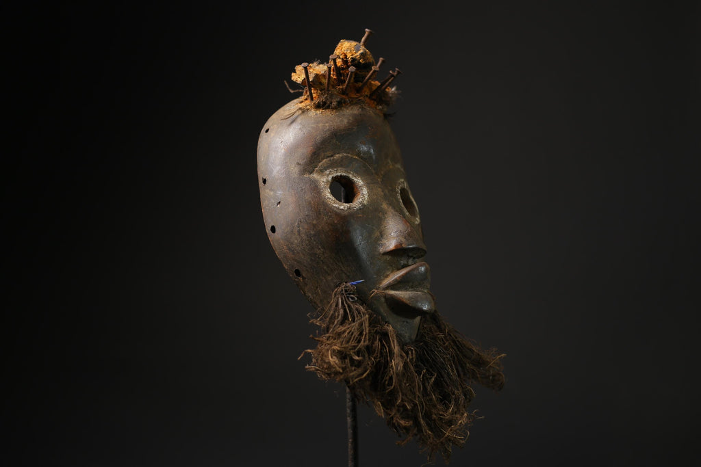 Africa Mask As Tribal Mask For Wall Decoration Wooden Dan Mask Home Décor-8350