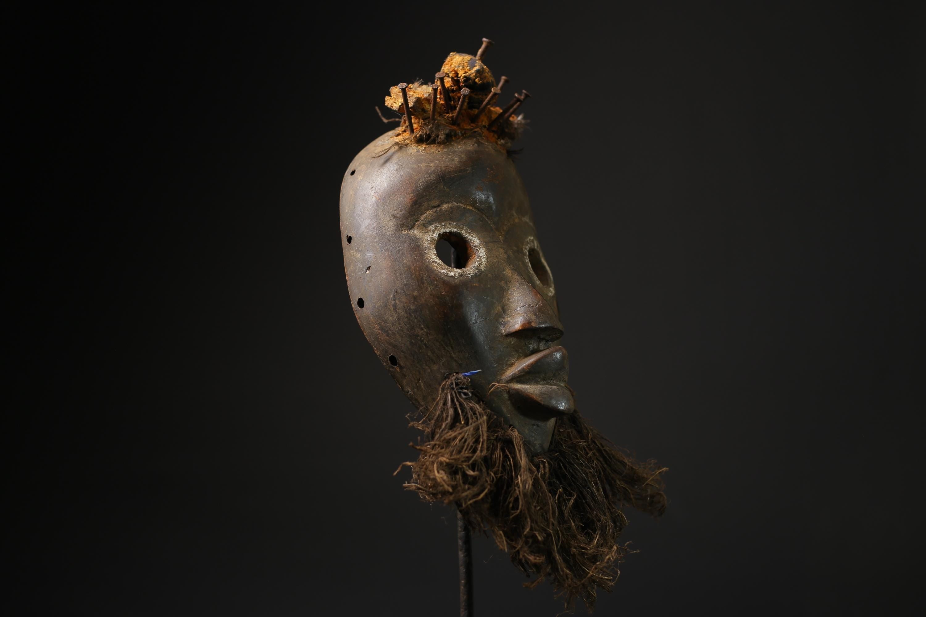 Africa Mask As Tribal Mask For Wall Decoration Wooden Dan Mask Home Décor-8350