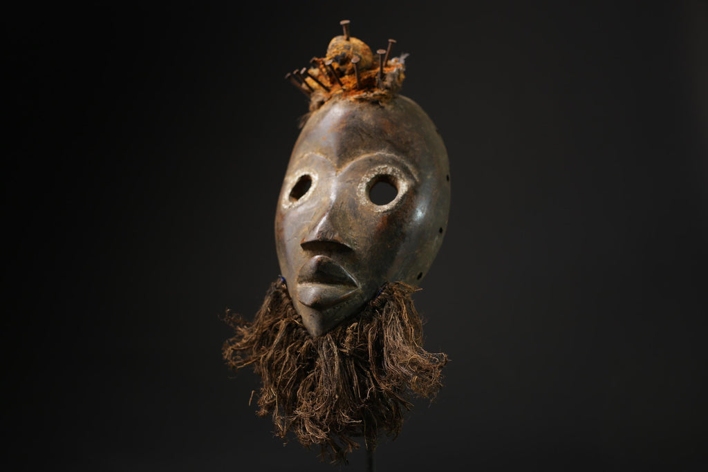 Africa Mask As Tribal Mask For Wall Decoration Wooden Dan Mask Home Décor-8350