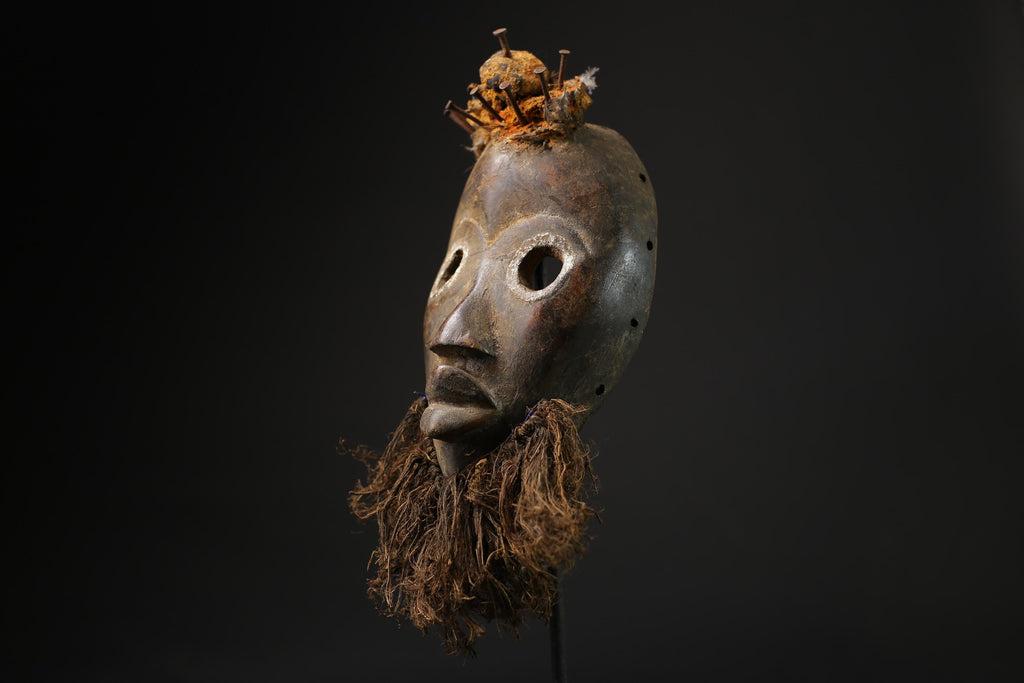 Africa Mask As Tribal Mask For Wall Decoration Wooden Dan Mask Home Décor-8350