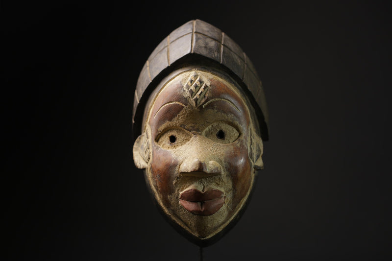 African Mask Home Décor mask Puno Mask Okuyi Mukudji Society Gabon Mask-8356