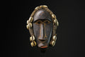 African Tribal Face Mask Wood Hand Carved Wall Hanging Kuba Dan Mask masks for wall-9678