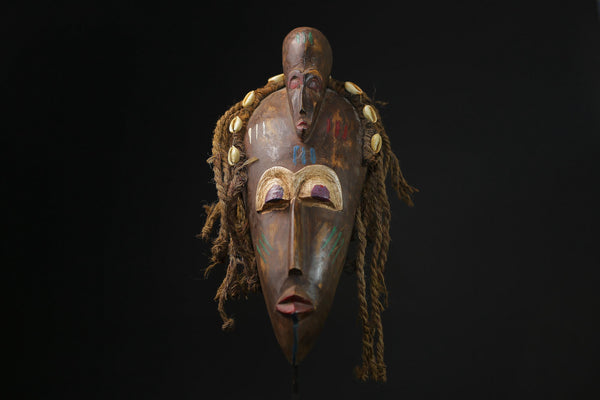African Mask As Large African Mask Dan Kran Mask African wall mask-G2192