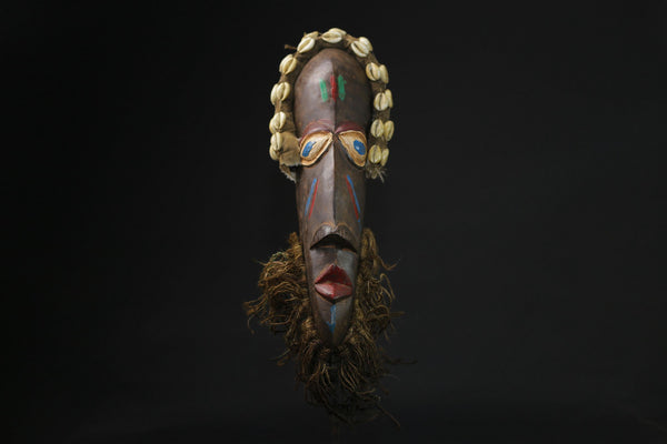 African Tribal Face Mask African dan Home Décor mask tribal art Dan Tank masks for wall -G2197