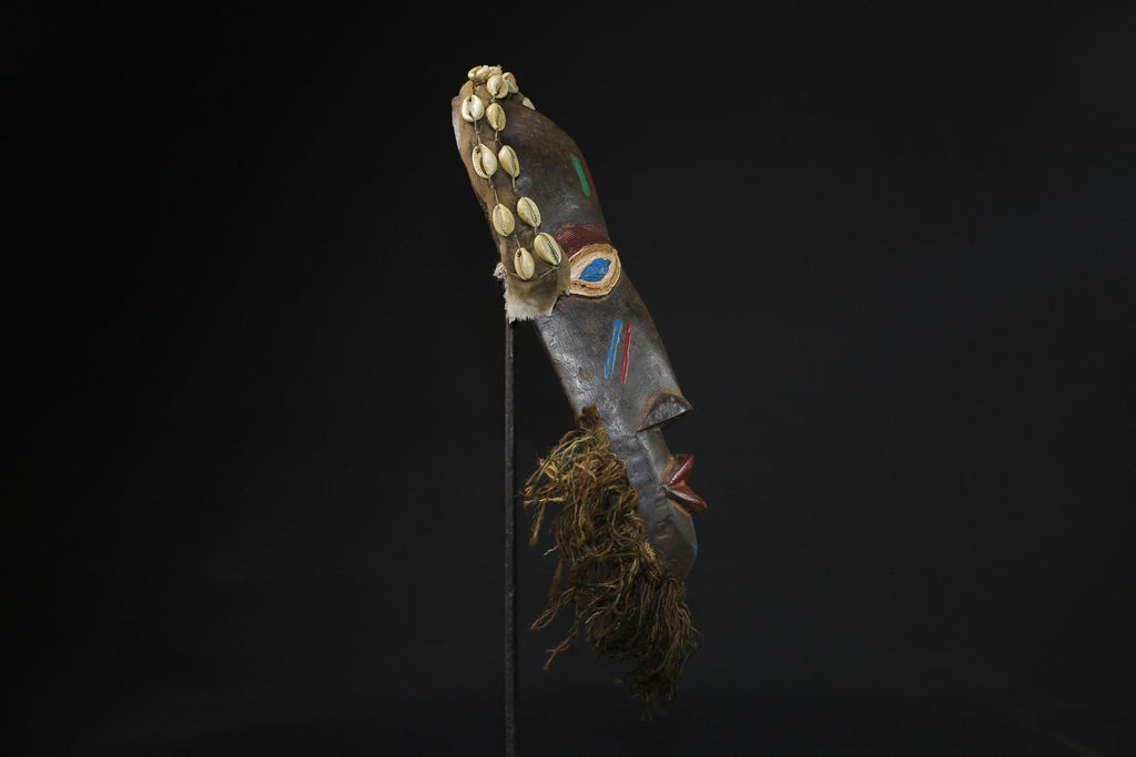 African Tribal Face Mask African dan Home Décor mask tribal art Dan Tank masks for wall -G2197