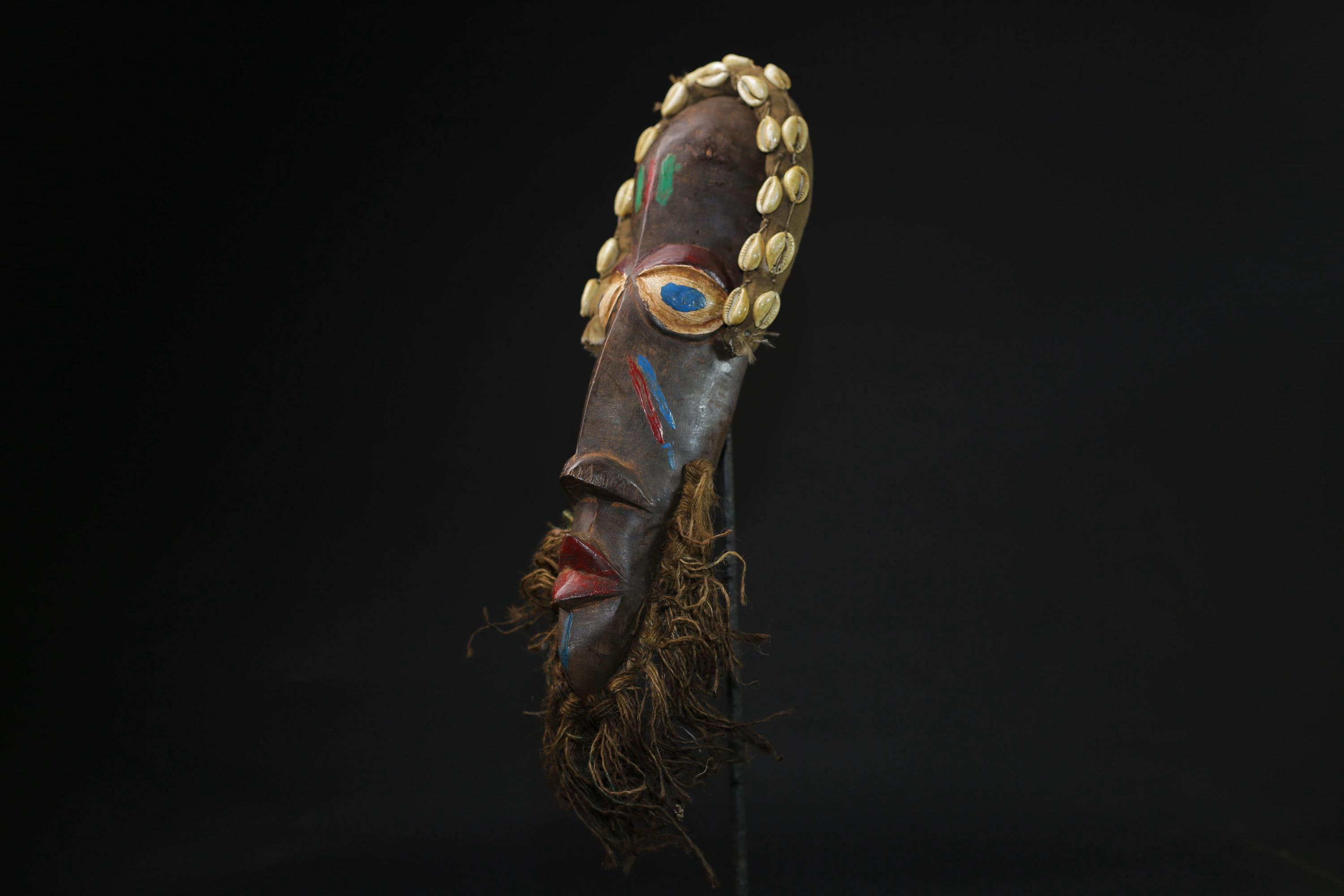 African Tribal Face Mask African dan Home Décor mask tribal art Dan Tank masks for wall -G2197