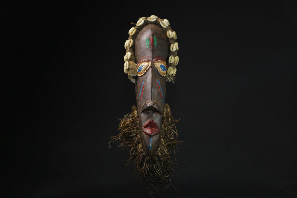 African Tribal Face Mask African dan Home Décor mask tribal art Dan Tank masks for wall -G2197