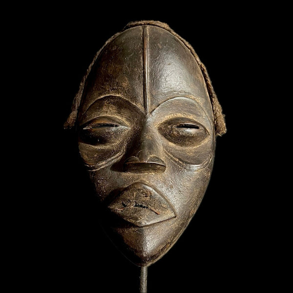 African Wooden Mask Tribal Dan Liberia Mask Art Handmade Collectible masks-G1953