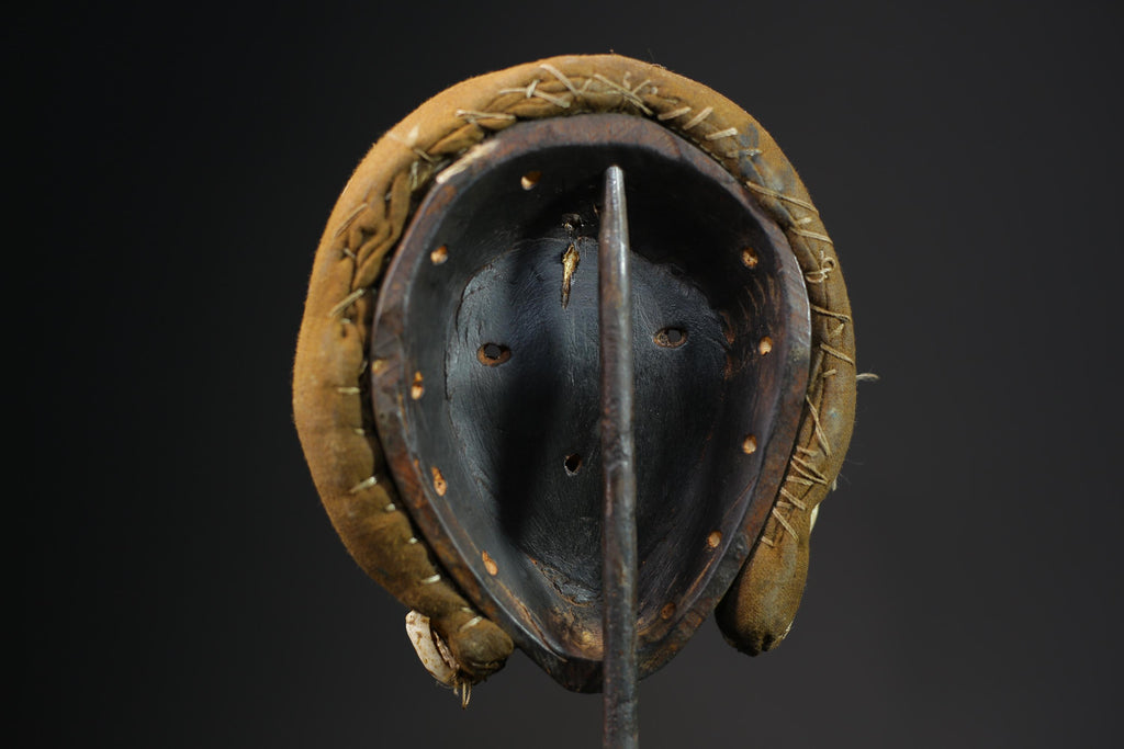 African masks antiques tribal wood mask Face Mask Tribal Dan masks for wall-9696
