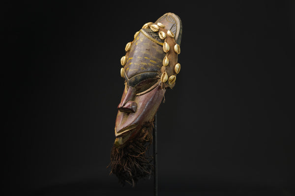 African Wooden Mask Dan Liberia Mask Art Handmade Collectibles masks for wall-G2207