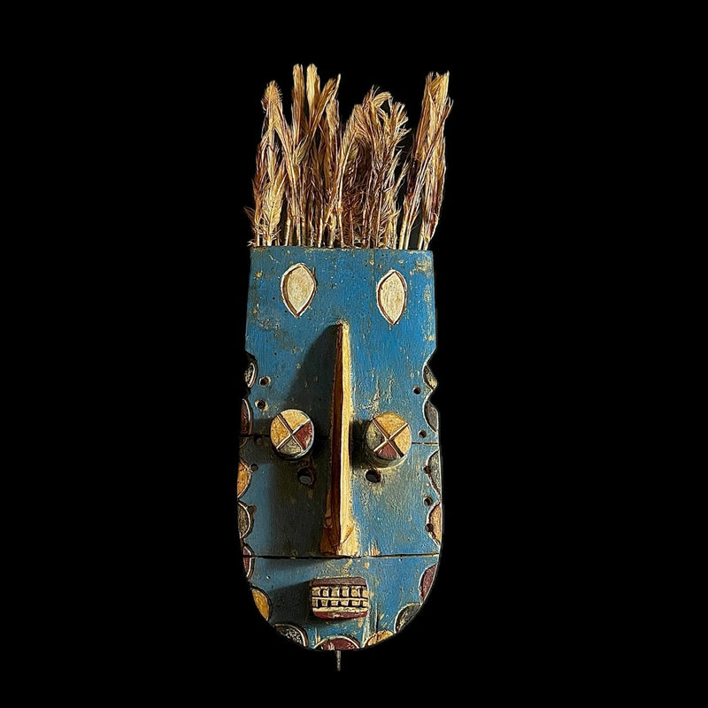 African mask African Masks Antiques The Traditional Goli Guru Tribe Wood Mask Wall Decor-G1961