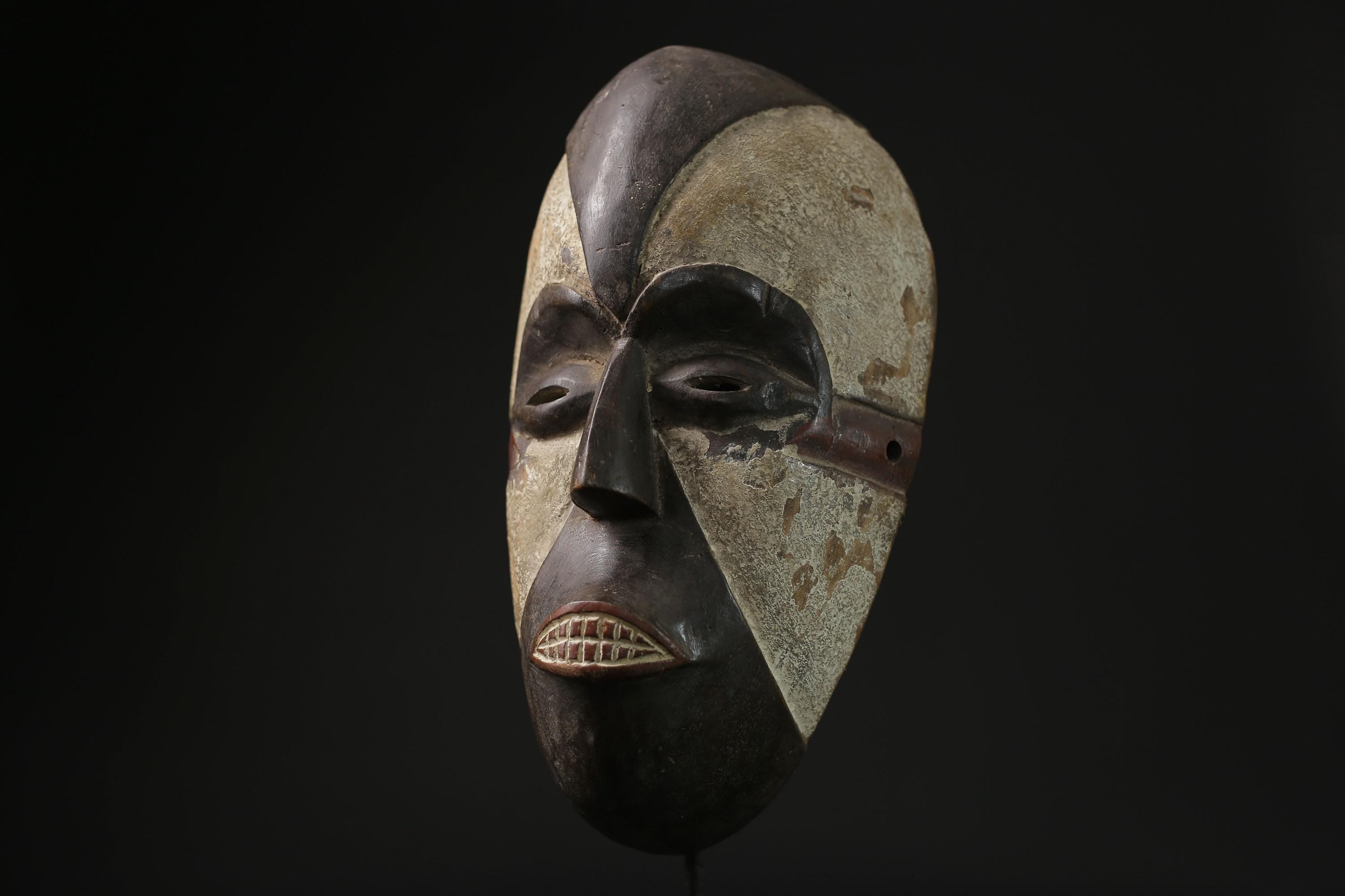 African mask antiques tribal Face vintage Décor Mask Vintage Wall Hanging-9704