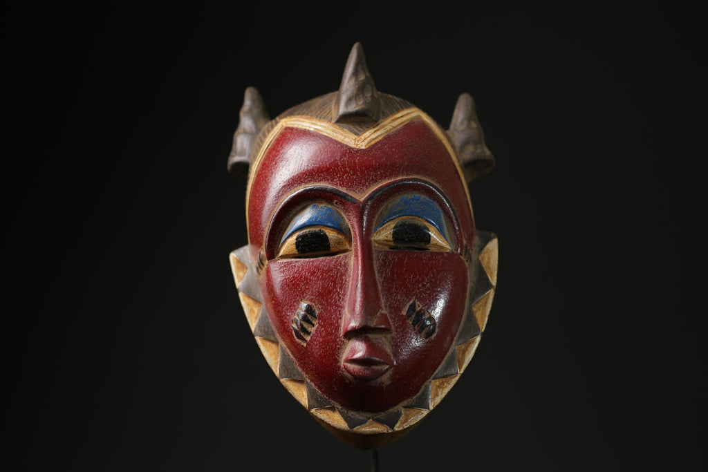 African Mask From The Guru Tribe Art Baule Mask Wall Tribal masks for wall-G2233