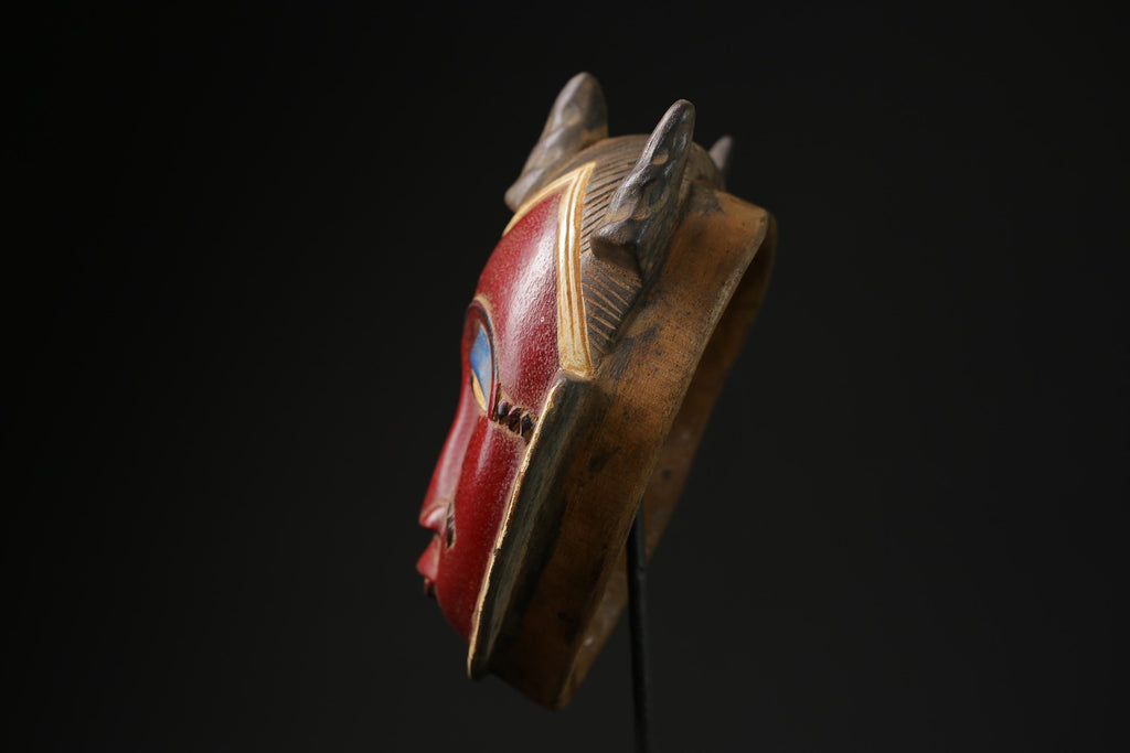 African Mask From The Guru Tribe Art Baule Mask Wall Tribal masks for wall-G2233