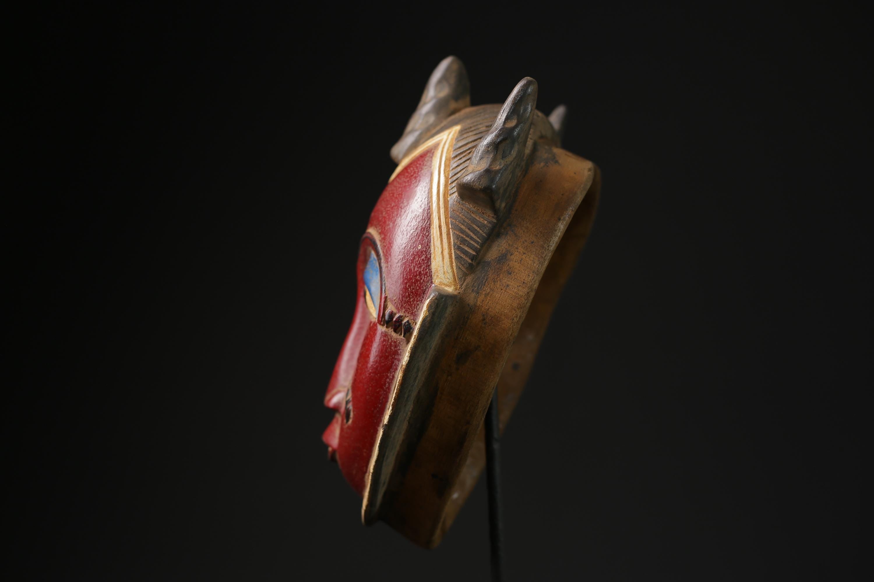 African Mask From The Guru Tribe Art Baule Mask Wall Tribal masks for wall-G2233