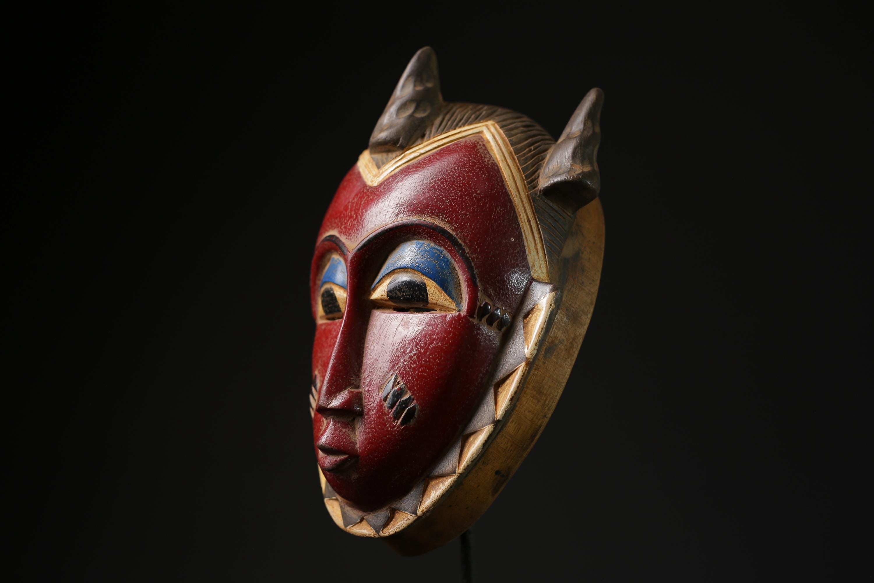 African Mask From The Guru Tribe Art Baule Mask Wall Tribal masks for wall-G2233