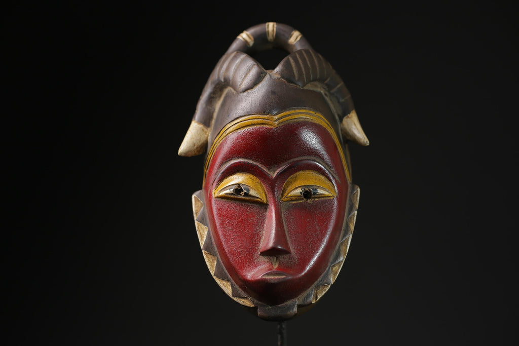 African Mask From The Guru Tribe Art Baule Mask Wall Tribal masks for wall-G2236