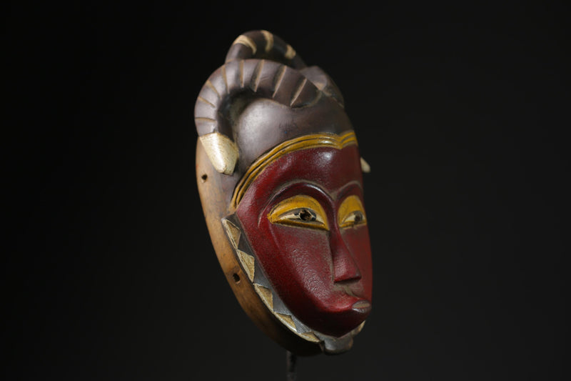 African Mask From The Guru Tribe Art Baule Mask Wall Tribal masks for wall-G2236