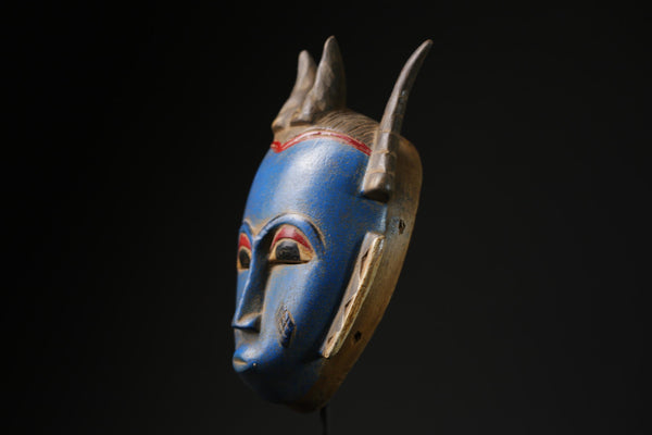 African Mask From The Guru Tribe Art Baule Mask Wall Tribal masks for wall-G2238