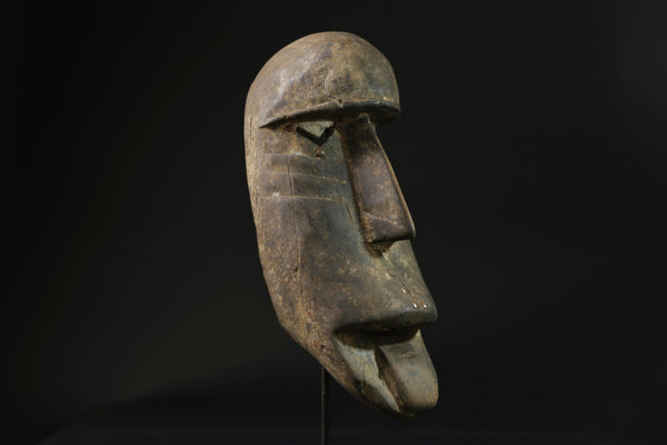African Mask Wood tribal masks wall Mask Vintage Hanging Mask Dan Tribe masks for wall-G2259