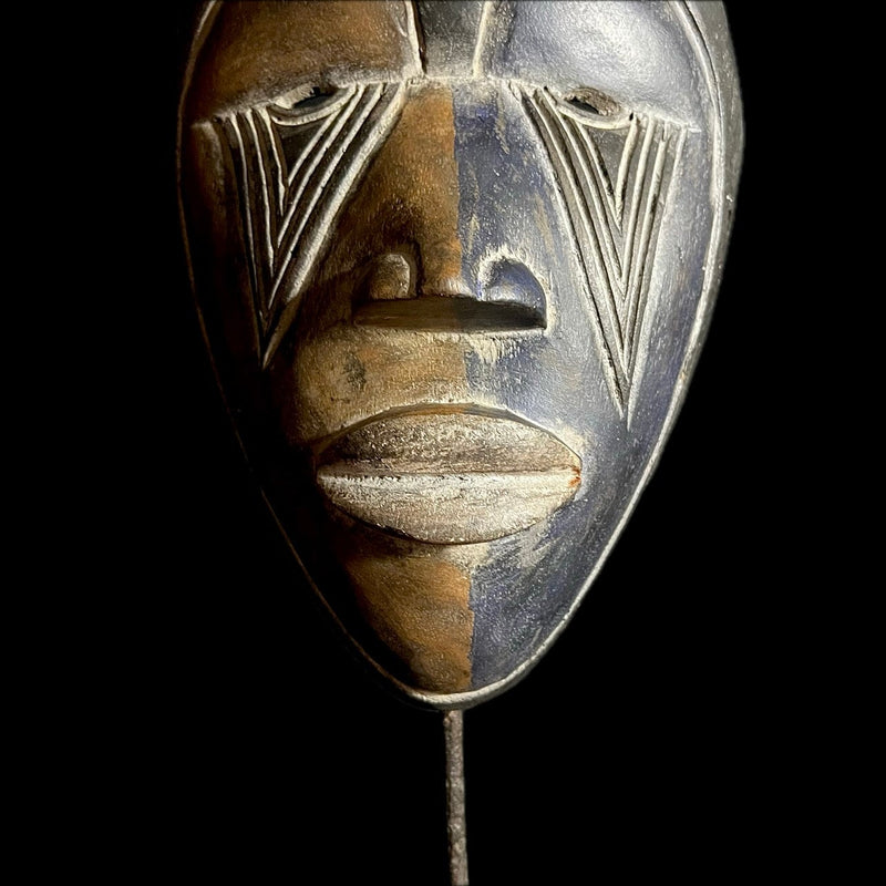 African Nigerian Igbo Wood Carved Spirit Mask IGBO Mask tribal masks for wall-G1978