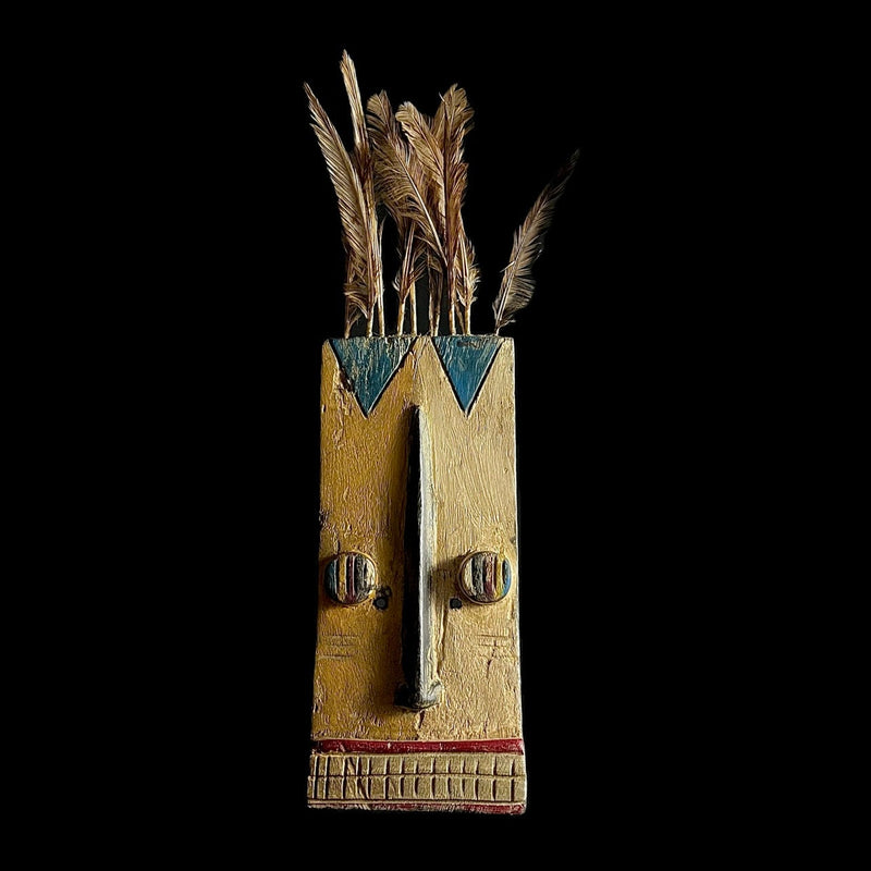 African Wood Hanging Grebo Mask Liberia African Mask Tribal Face Mask masks for wall-G1984