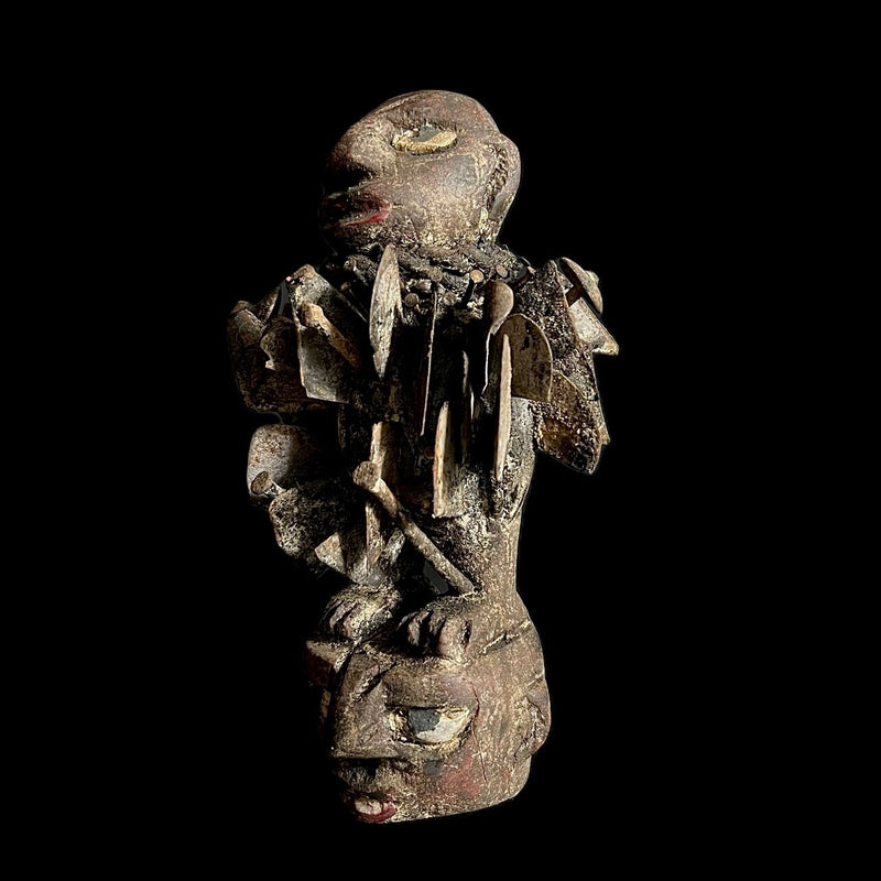 African Wood Figures African Figures Carved Power Figure Nkisi N'kondi-G1990