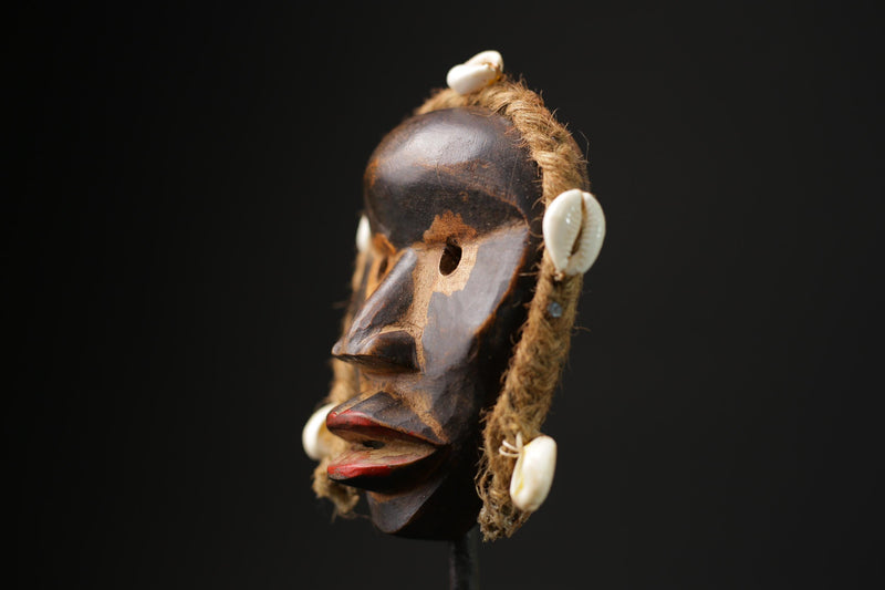 African Tribal Wood masks Home Décor Wooden Mask Tribal Dan Liberia Mask-9741